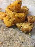 Zapallo y batata crujiente al horno