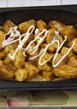 A picture of Chatpati Aloo chaat.