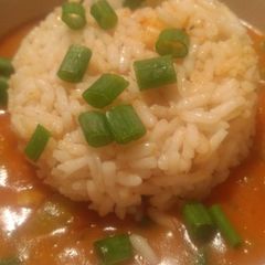A picture of Crawfish Etouffee.