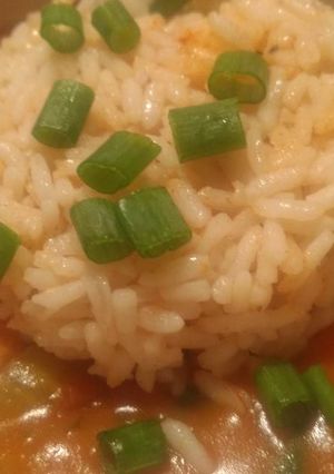 A picture of Crawfish Etouffee.