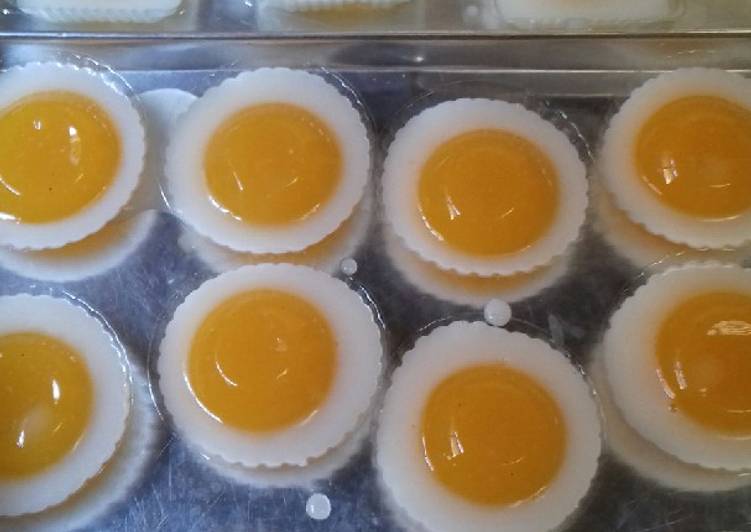 Puding telor ceplok
