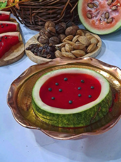 عکسی از دستور دسر هندوانه🍉