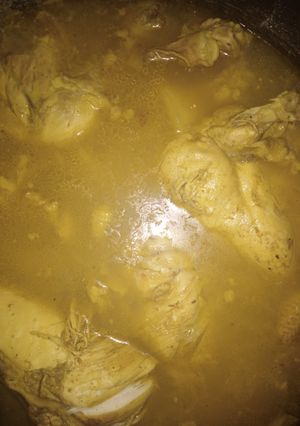صورة لوصفة شوربة دجاج