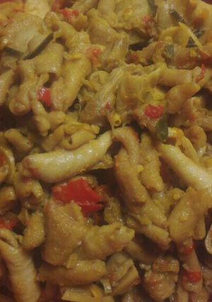 Foto resep Usus ayam tumis bumbu betutu