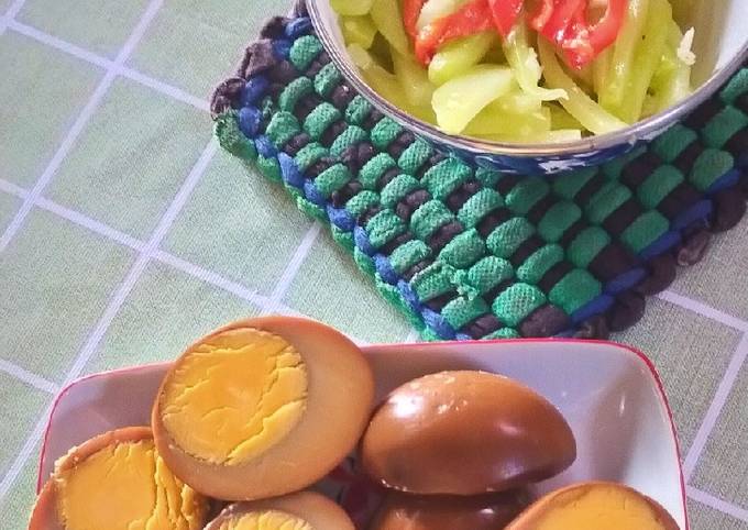 Bagaimana cara buat Telur Pindang sajian Lebaran  spesial