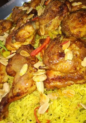 صورة لوصفة رز كشميري🌹