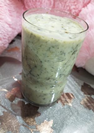 A picture of Bathu raita.