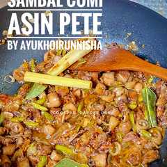 รูปของ Sambal Cumi Asin Pete