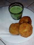 Tomates verdes fritos con guasacaca