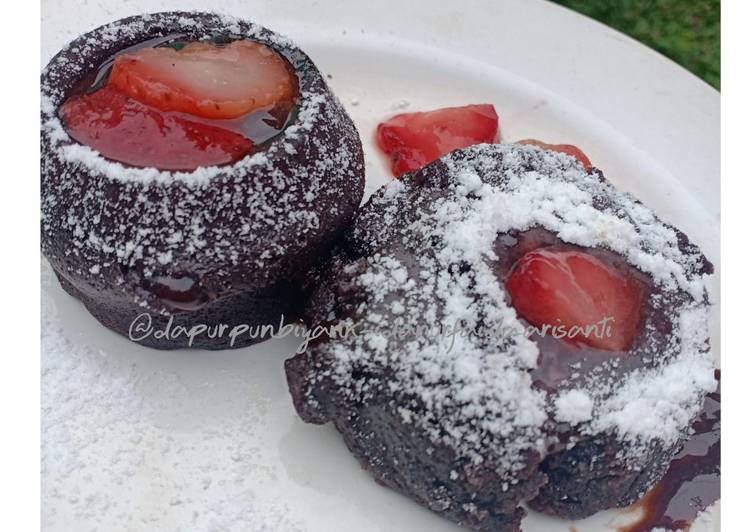 Cara Gampang Membuat Bengbeng lava cake praktis yang Enak