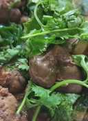 Lòng gà/vịt xào hành