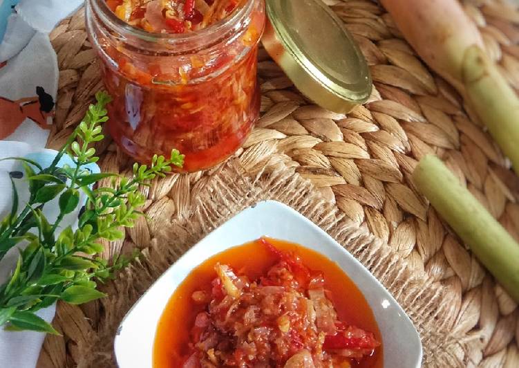 Resep Sambal Teri dan Kecombrang Jadi, mengenyangkan