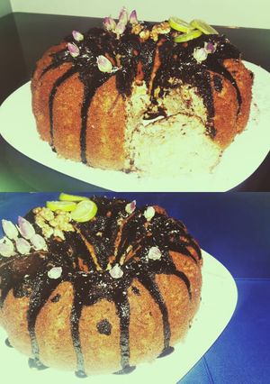 عکسی از دستور کیک هویج و گردو