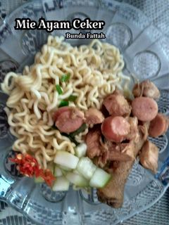 Foto resep 50. Mie Ayam Ceker