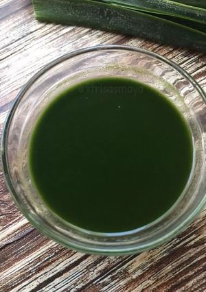 Foto resep Pasta Pandan/ Endapan Pandan, homemade