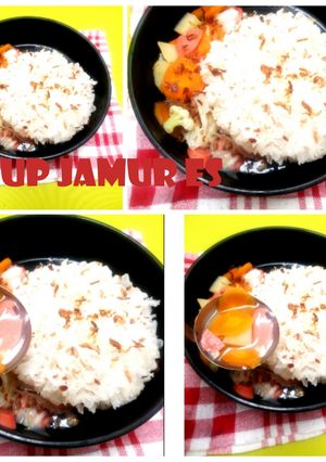 Foto resep Sup Jamur Es