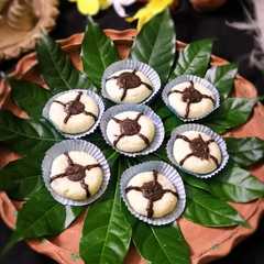ছানা নারকেল চকোলেট টপিং সন্দেশ(chana coconut chokolate sandesh recipe in Bengali) রেসিপির প্রধান ছবি