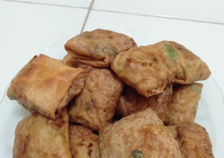 Langkah Mudah untuk Menyiapkan Lumpia mie, Sempurna