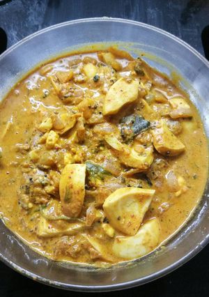 A picture of Egg masala.