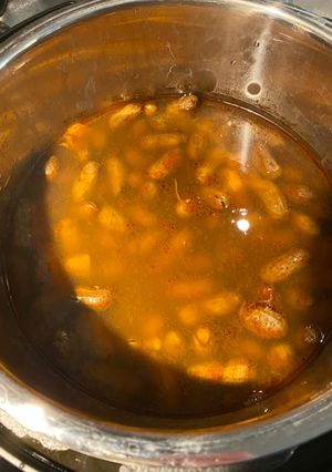 A picture of Cajun Boiled Peanuts (Instant Pot or Pressure Cooker).