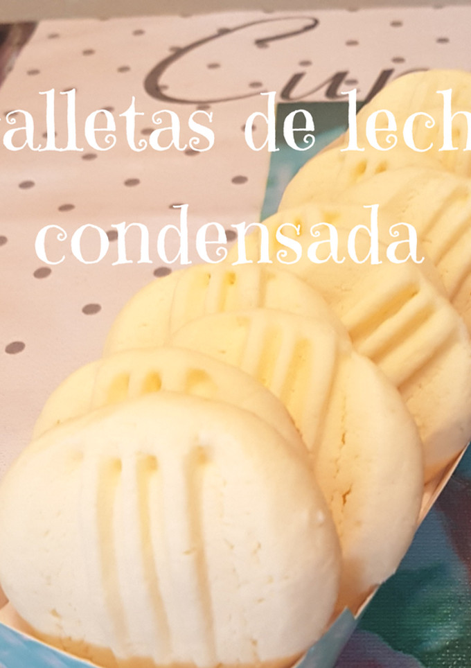 Una foto de Galletas de leche condensada y maicena, deliciosas