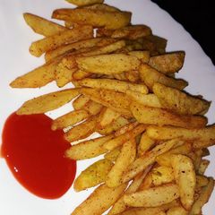 A picture of French fries.