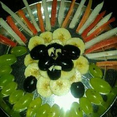 A picture of Kids sheep salad.