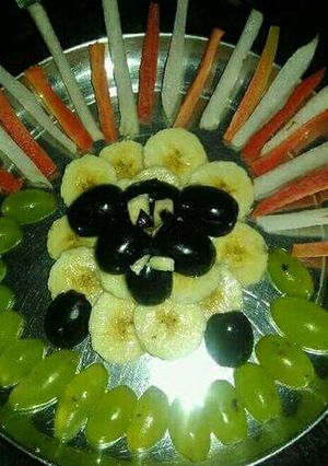 A picture of Kids sheep salad.