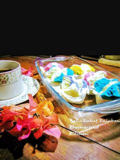 Foto resep Bolu Kukus Rainbow
