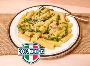 Foto principal de Tortiglioni con Asparagi e Pancetta