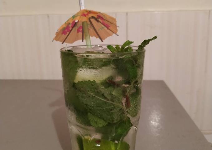 Steps to Make Perfect Virgin Mojito for List of Food