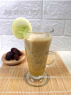 Foto resep Jus timun kurma
