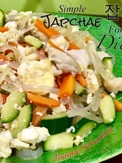 Foto resep Simple Japchae 잡채 (For diet)-keto