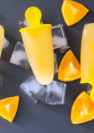 A picture of Orange popsicle.