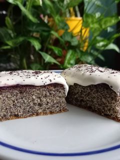 Mascarponés máktorta recept fotója