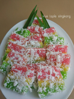 Foto resep Kue lapis singkong