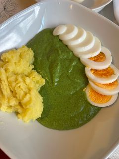 Spenótfőzelék recept fotója