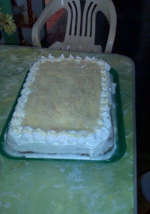 Una foto de Torta de Guanábana