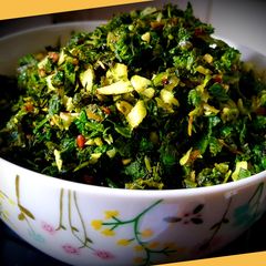 A picture of Kale Stir Fry.
