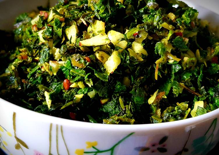 How to Prepare Homemade Kale Stir Fry