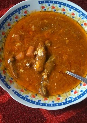 Foto resep Sarden Sosis Kuah