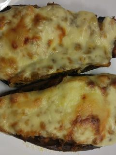 Una foto de Berenjenas rellenas de caballa