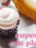 Cupcakes de plátano
