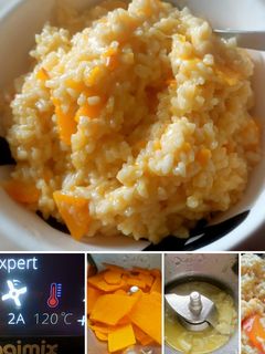 Une photo de Risotto au potimarron au cook expert