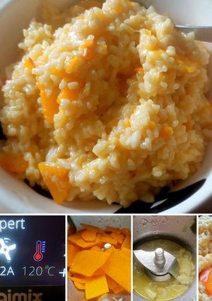 Une photo de Risotto au potimarron au cook expert