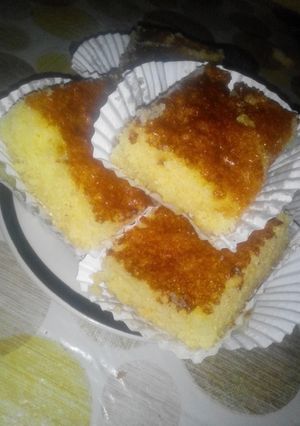 صورة لوصفة بسبوسة