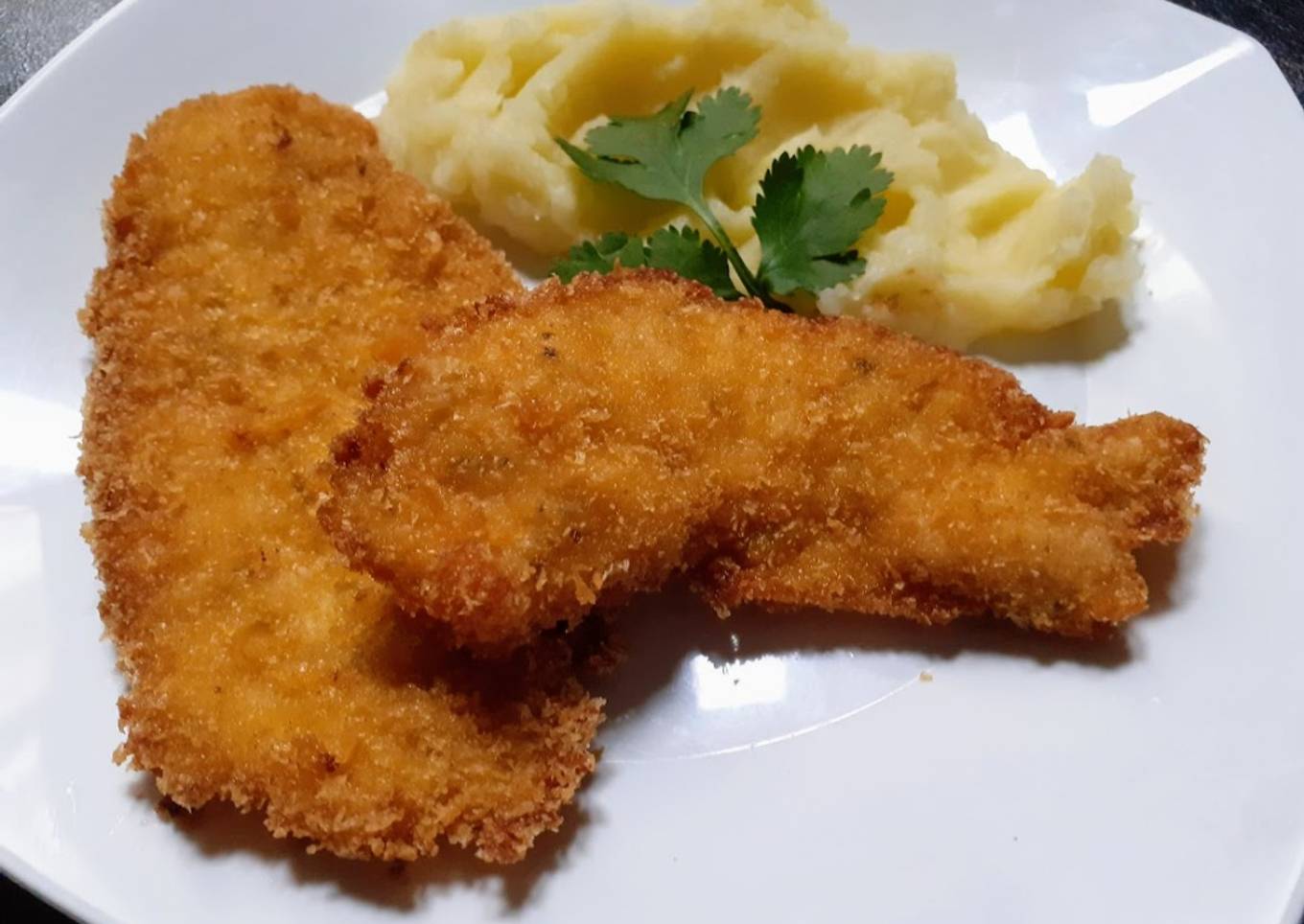 Milanesa de Pollo con Panko