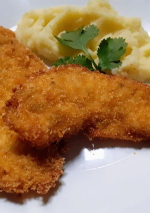 Una foto de Milanesa de Pollo con Panko