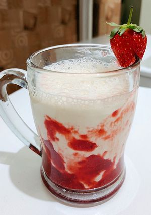 Foto resep Korean Strawberry Milk