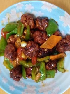 糖醋荔支雞肉 的食譜成品照片